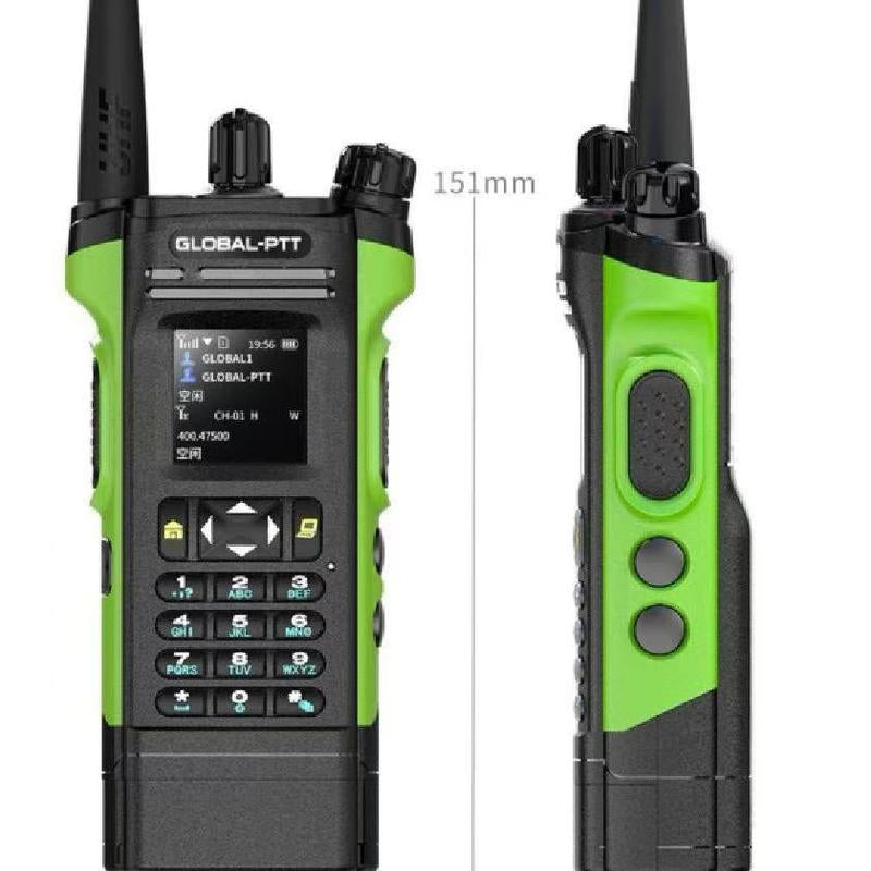 Global Ptt Walkie Talkie UV Dual+4G LTE New 5288 Model with SIM Global-Ptt Walkie Talkie Call Long Range Distance Adult Professional Police Two Way Radio Company Work