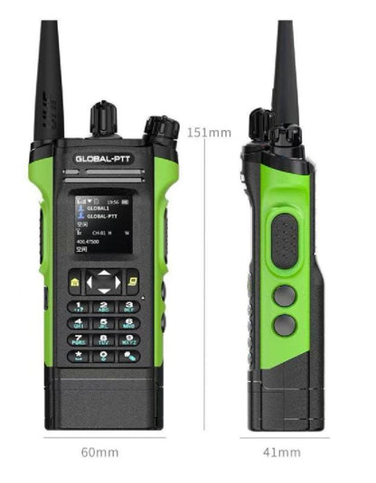 Global Ptt Walkie Talkie UV Dual+4G LTE New 5288 Model with SIM Global-Ptt Walkie Talkie Call Long Range Distance Adult Professional Police Two Way Radio Company Work